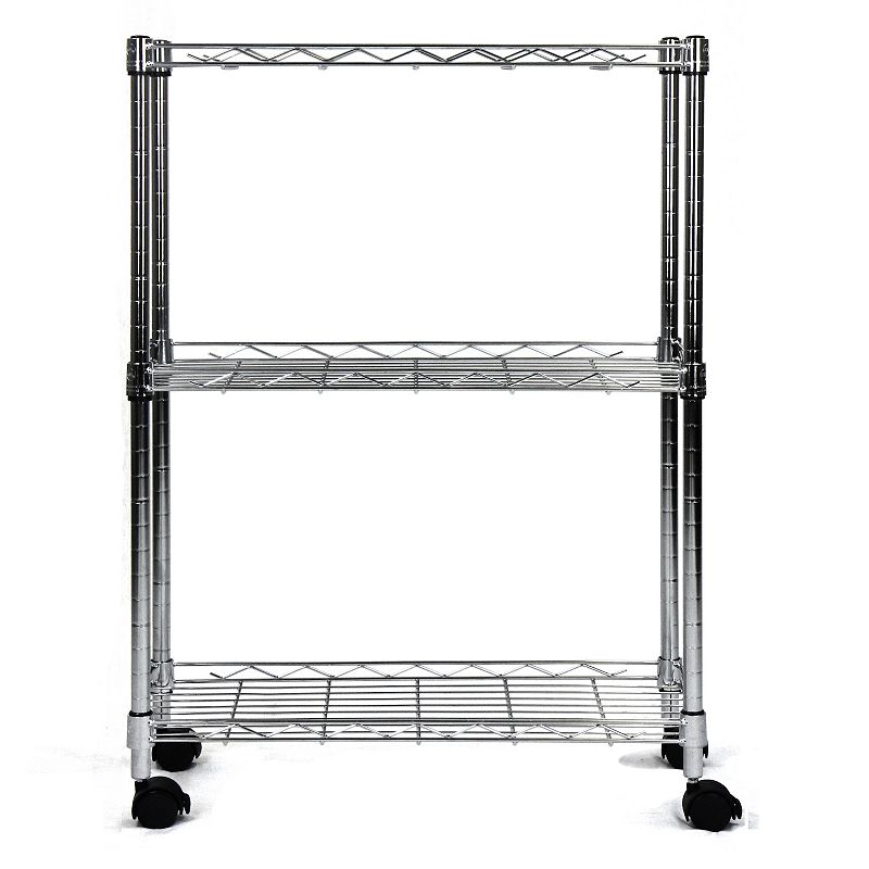 Oceanstar 3-Tier Shelving All-Purpose Utility Cart