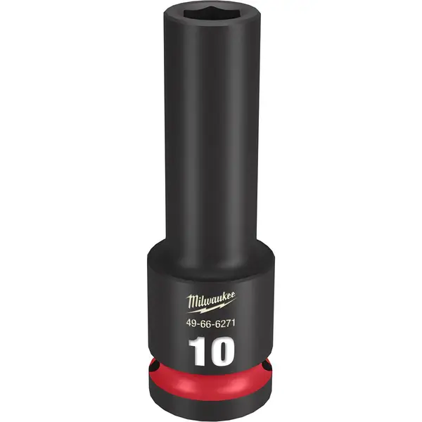 Milwaukee 1/2 Drive 10MM Deep 6 Point Socket