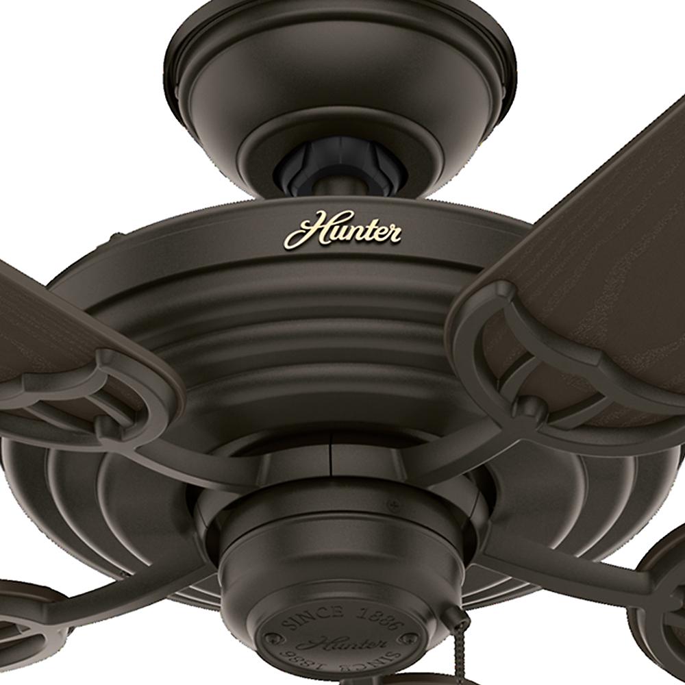 Hunter 52 Sea Air New Bronze Ceiling Fan with Pull Chain