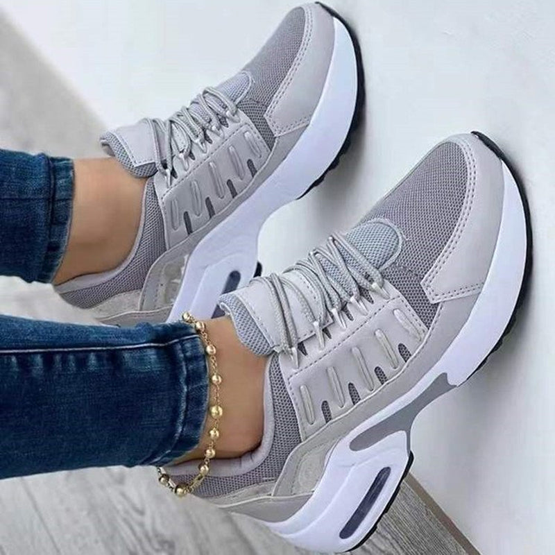 Women's Lace-up Mesh Shoes