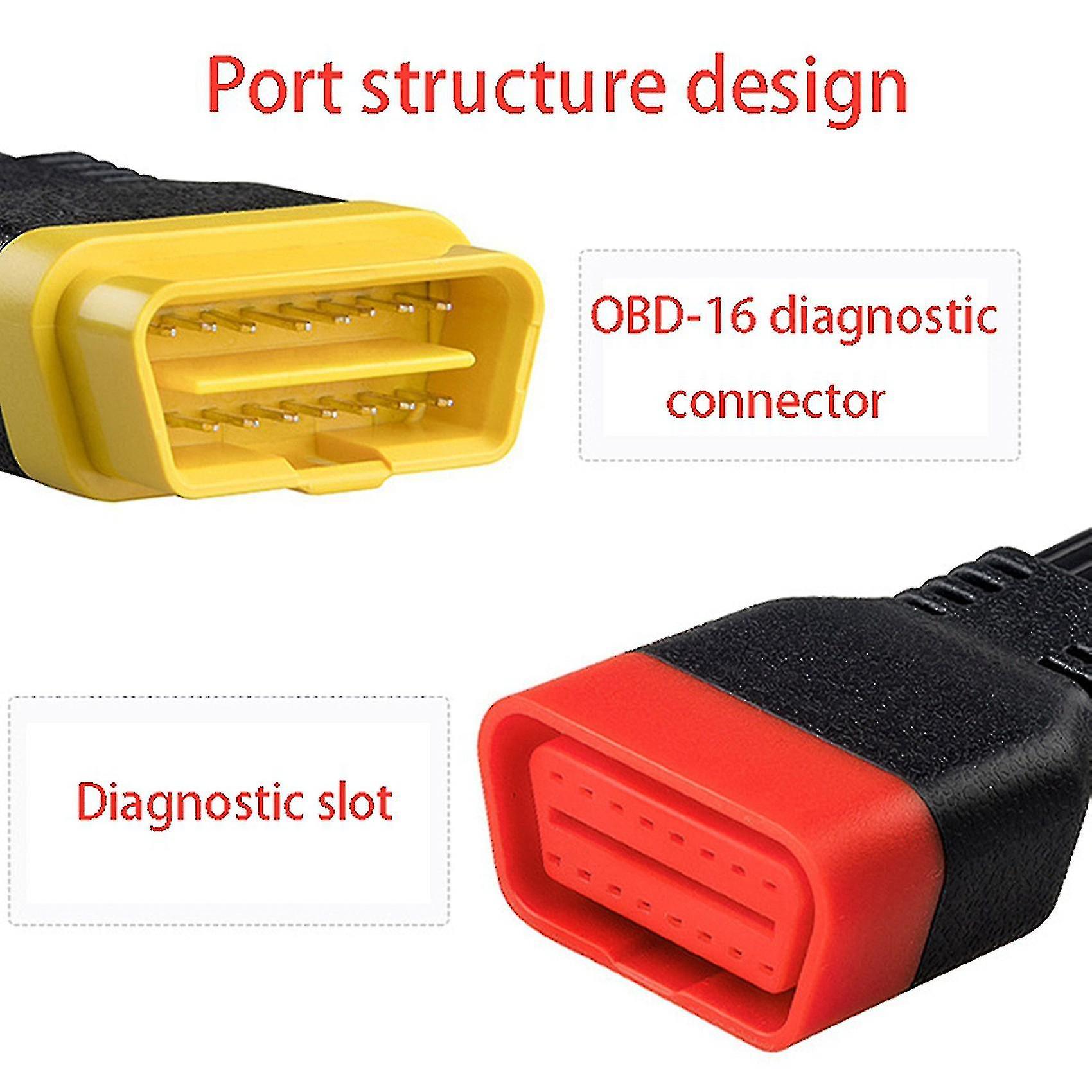 New Obd Obd2 Extension Cable Connector Compatible With Launch X431 V