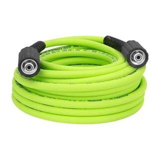 Flexzilla 14 in. x 50 ft. 3600 PSI Pressure Washer Hose with M22 Fittings HFZPW36450M