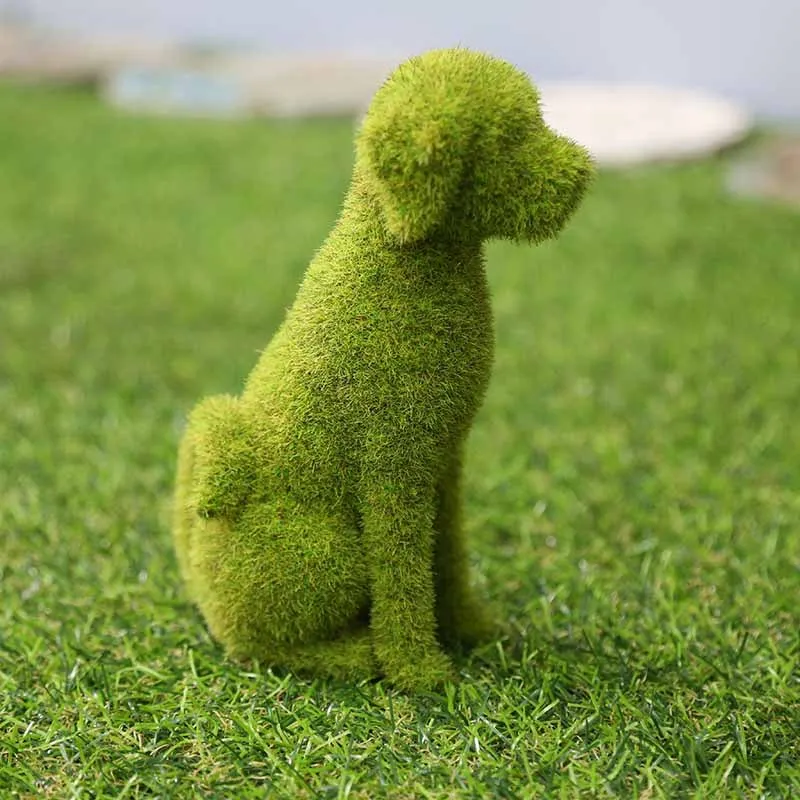 Wholesale Garden Decoration Miniature Resin Artificial Animals Moss Outdoor Animals Garden Supplies Ornaments