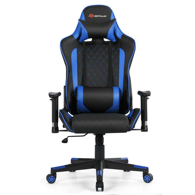 Massage Gaming Chair Recliner, Ergonomic High Back Full Adjustable Gamer Racing Chair Swivel Office Chair with Lumbar Support & Headrest