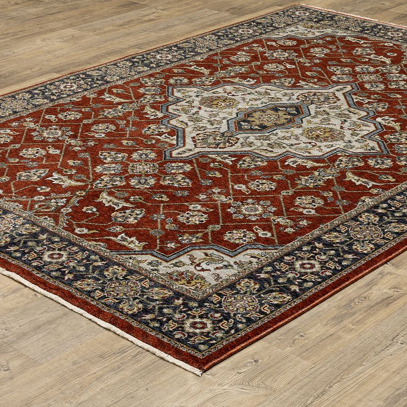 StyleHaven Amelie Ornate Medallion Area Rug