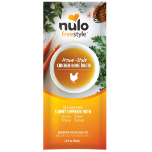 Nulo Freestyle Grain-Free Homestyle Chicken Bone Broth Dog and Cat Food