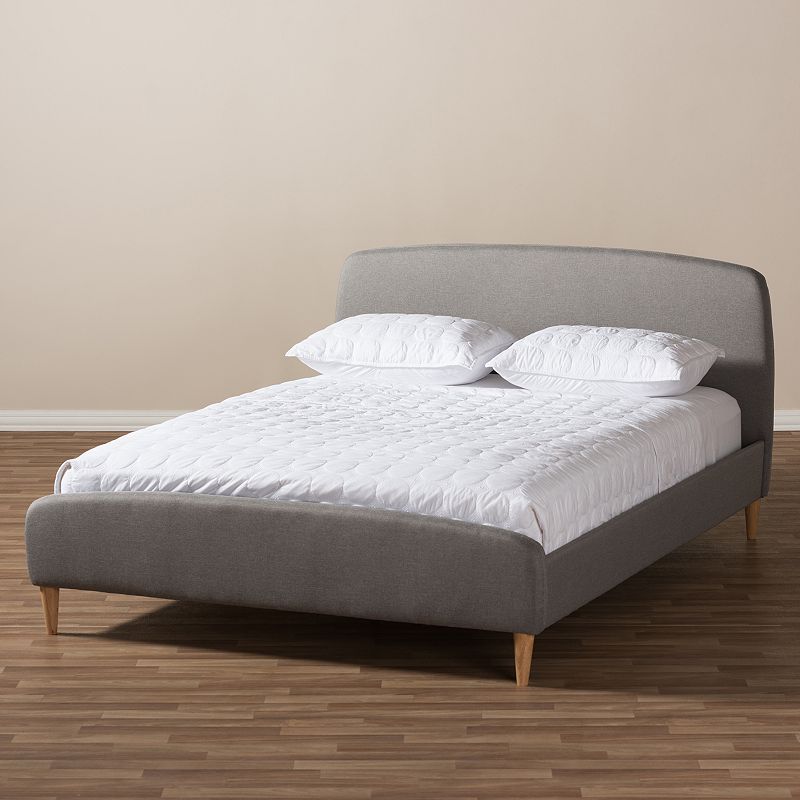 Baxton Studio Mia Upholstered Bed