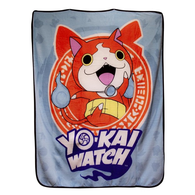 Seven20 Yo kai Watch Jibanyan Lightweight Fleece Throw Blanket 50 X 60 Inches