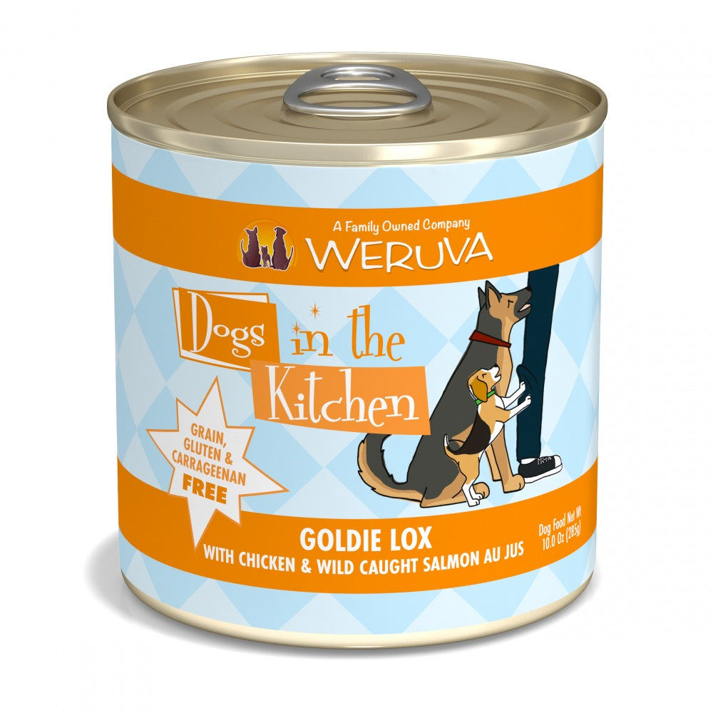 Weruva Dogs in the Kitchen Goldie Lox Grain Free Chicken and Salmon Ca