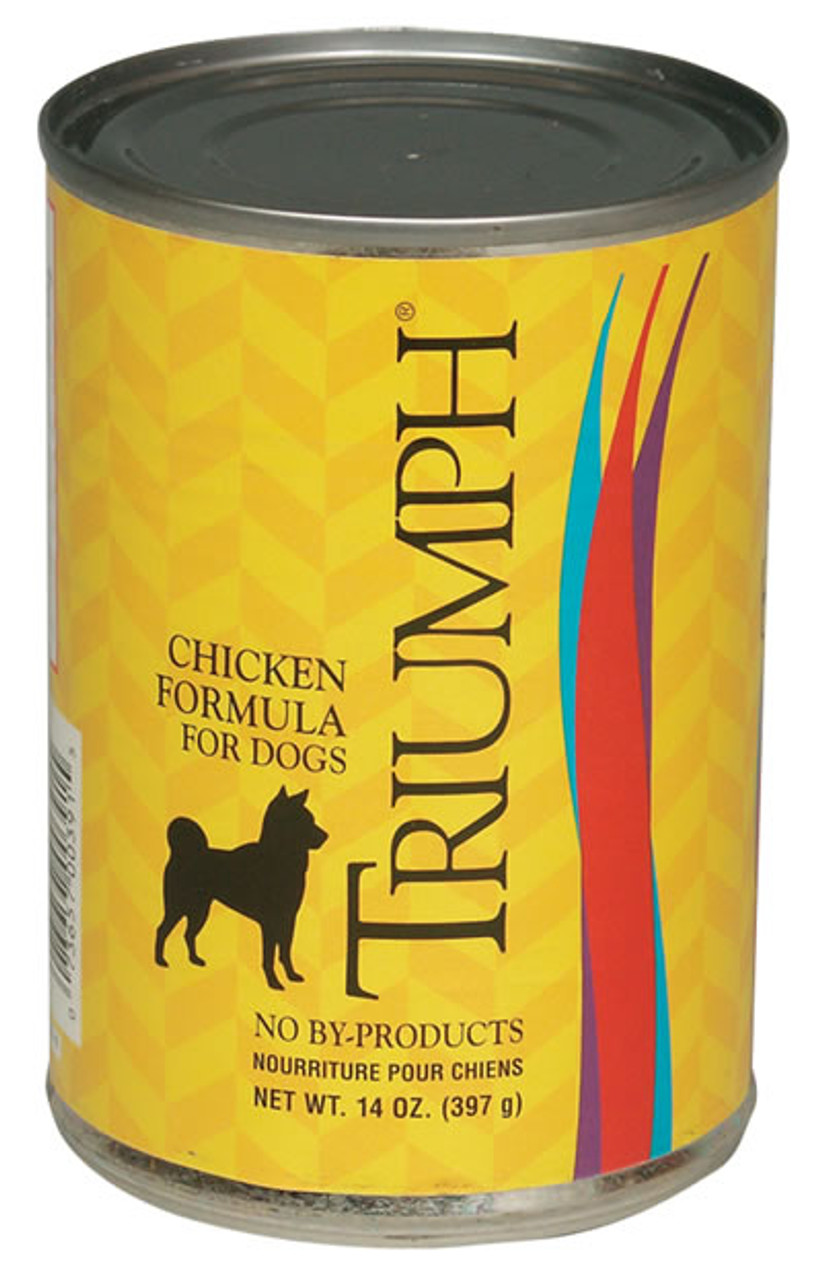 Triumph Canned Dog Food， Chicken， 13.2 Oz.