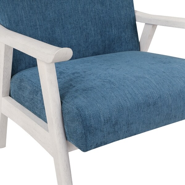 Weldon Mid-Century Fabric Upholstered Chair