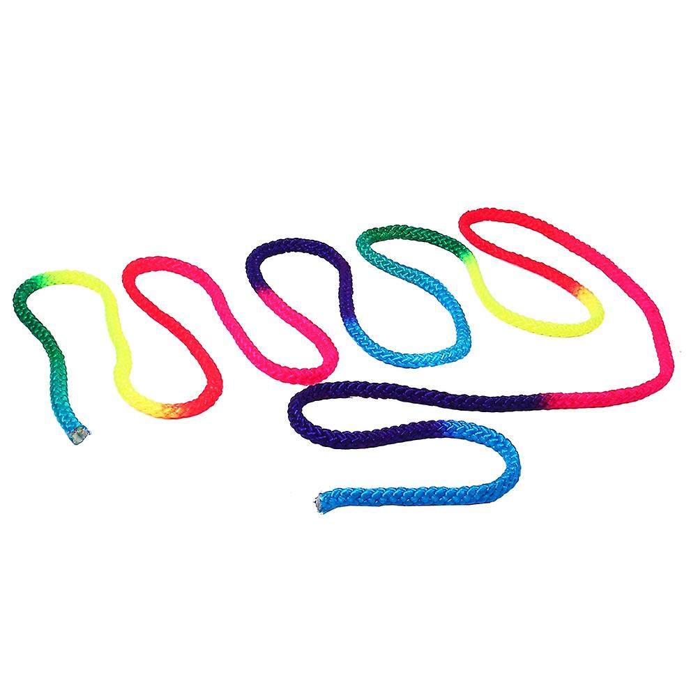 Rainbow Color Rhythmic Gymnastics Rope Solid Competition Arts Training Rope