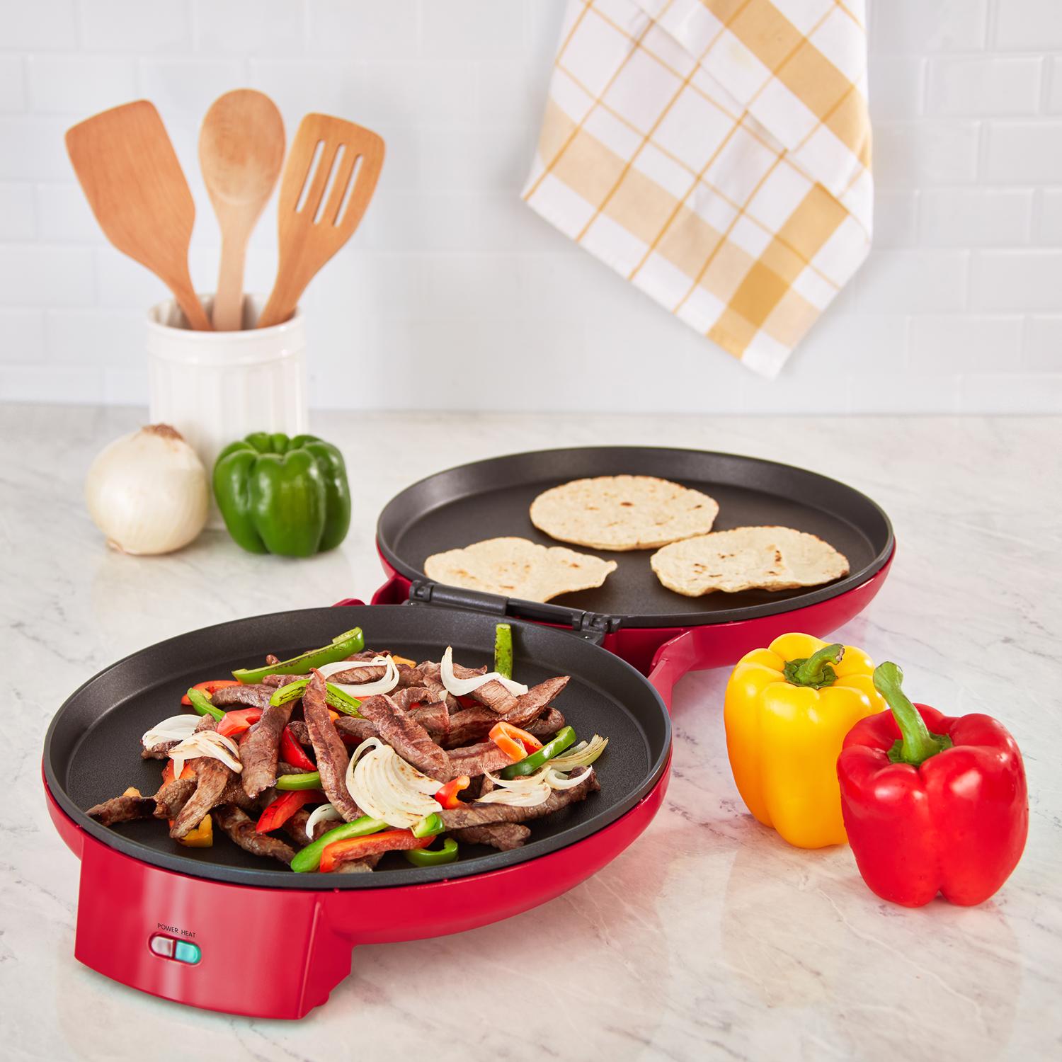 Rise by Dash 16 in. L X 12 in. W Metal Nonstick Surface Electric Griddles