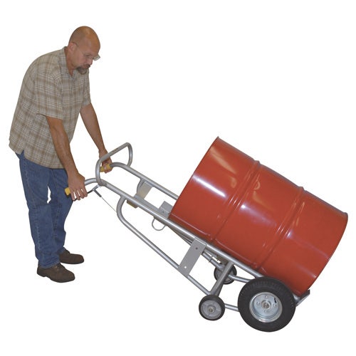 Wesco 240120 Manual Aluminum Drum Truck With Brake