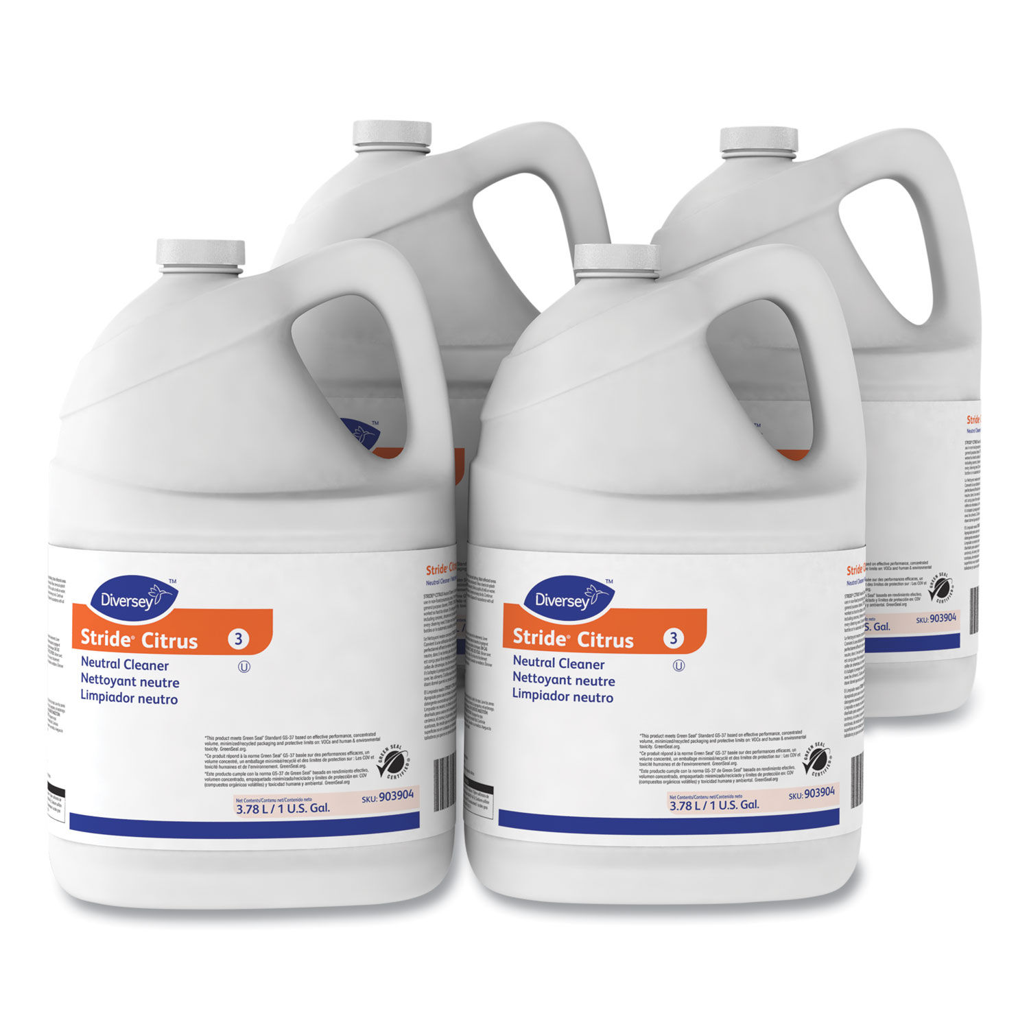 Stride Neutral Cleaner by Diverseyandtrade; DVO903904