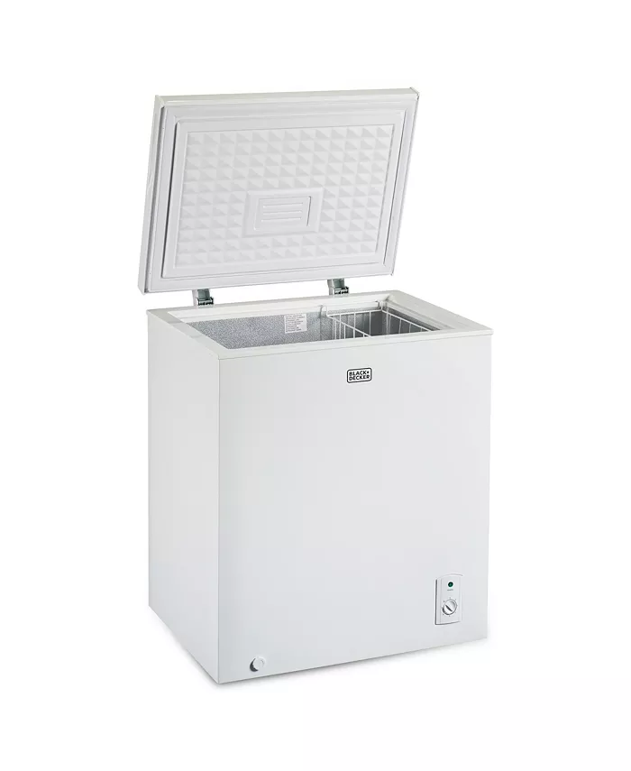 BLACK+DECKER 5.0 Cu. Ft. Chest Freezer - White