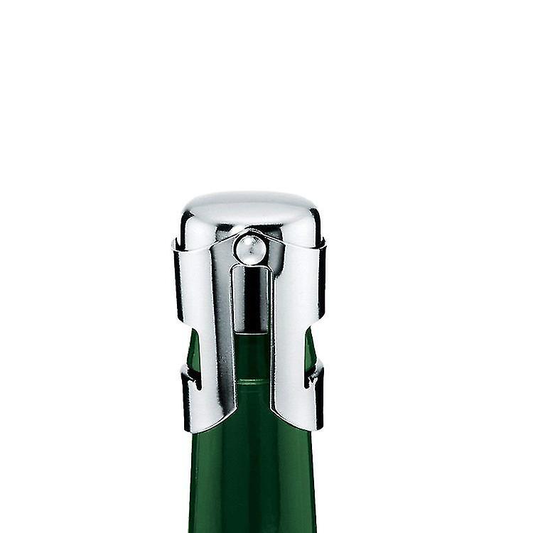 Champagne Stopper， Stainless Steel Vacuum Wine Stopper， Leak-proof Wine Bottle Stopper For Sparkling