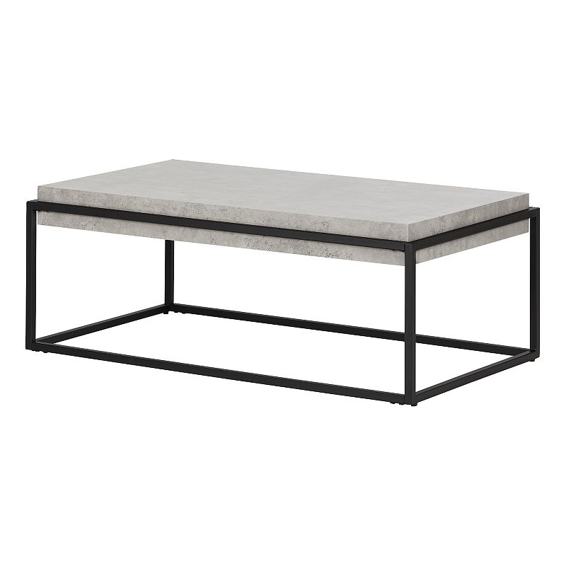 South Shore Mezzy Modern Industrial Coffee Table