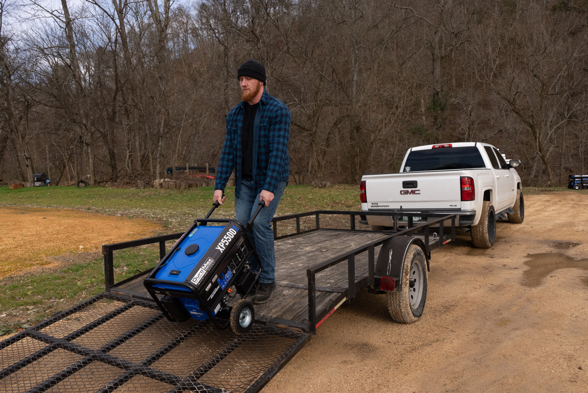 5,500 Watt Gasoline Portable Generator w/ CO Alert