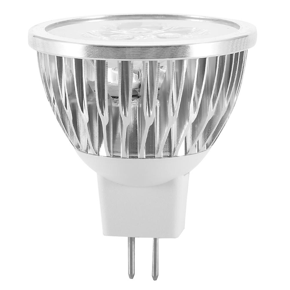 12V MR16 3W LED Light Bulb Aluminum Decorating Lamp Warm for Home Restaurant Hotel Bar