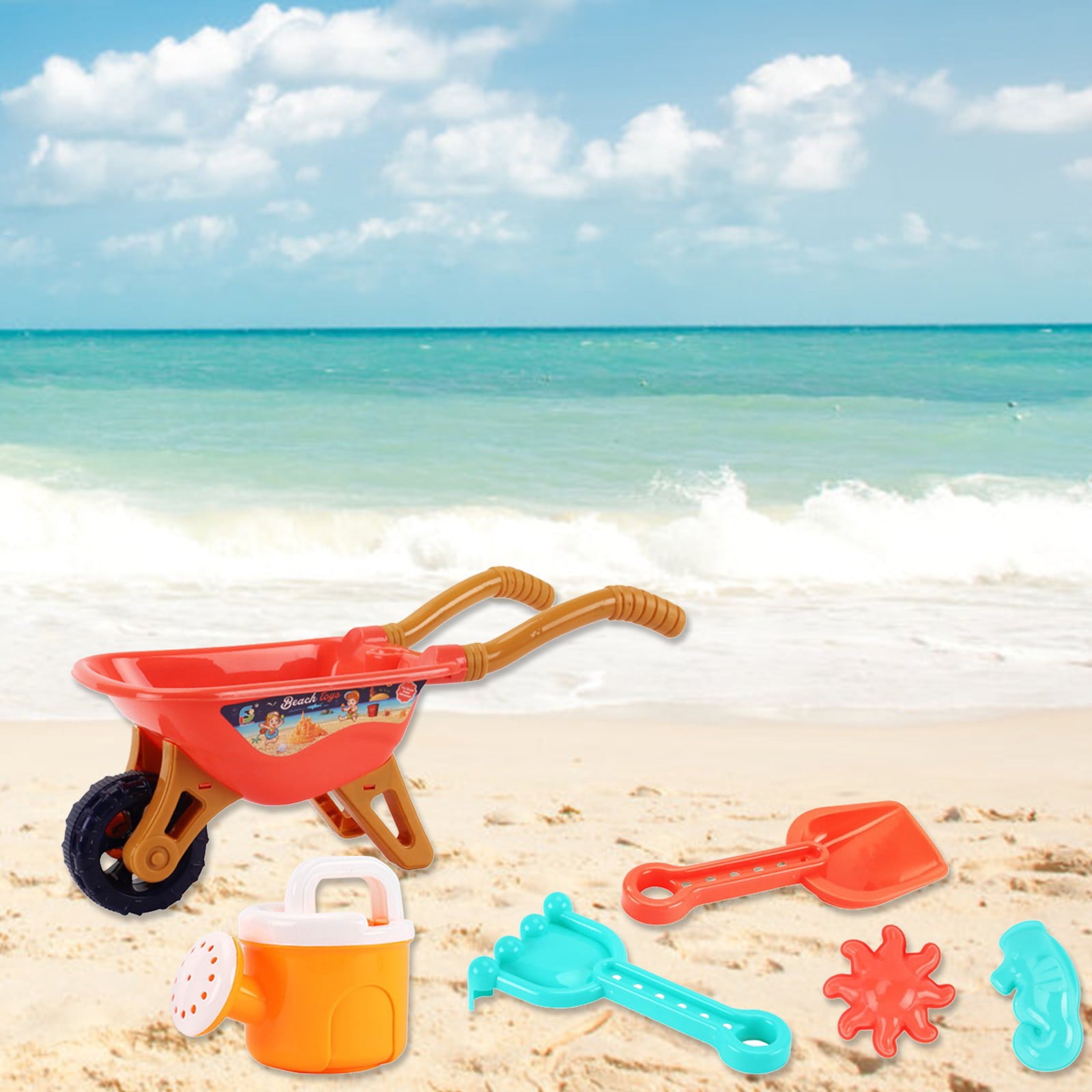 Beach Toy Beach Toy Sand Set Sand Play Sandpit Toy Summer Outdoor Toy for Boys Girls Gift Baby Toys Abs