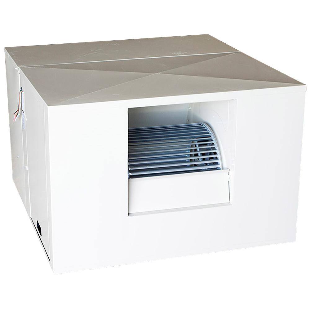 Hessaire 4800 CFM Side-Draft Rigid Media 8 in. Evaporative Cooler 1800 sq. ft. (Motor not Included) RM4808S