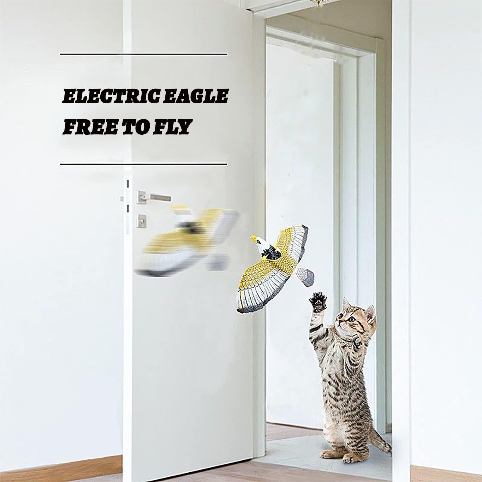 ⚡  Promotion 49% OFF - Automatic Moving Simulation Bird Interactive Cat Toy for Indoor Cats