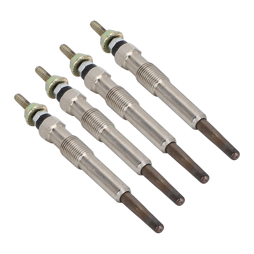 4pcs Aluminum Alloy Glow Plug Set Ignition System Fit For Ford 1.8 D