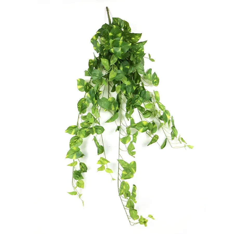 Supplies 110cm long 245lvs artificial mini green ivy leaves hanging bush