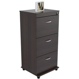 Inval Espresso Wengue Filing Cabinet AR-3X3R