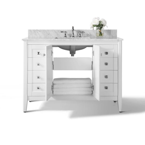 Shelton White 48-Inch Vanity Console