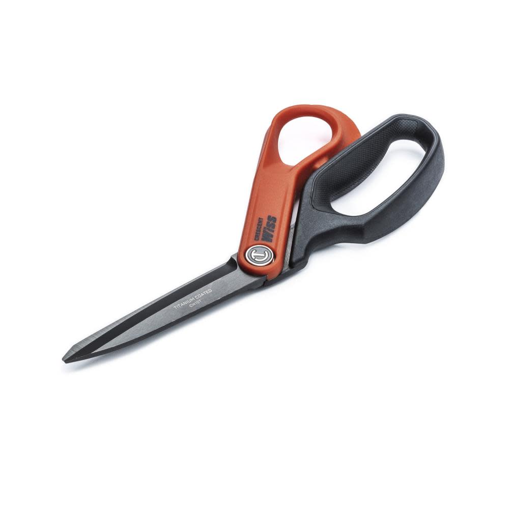 10 Tradesman Shears Offset Right Hand Titanium Coated