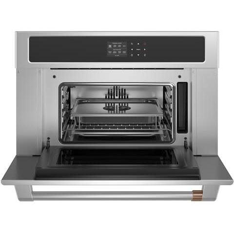 Café 30-inch, 1.3 cu.ft. Built-in Single Wall Oven with True European Convection CMB903P2NS1