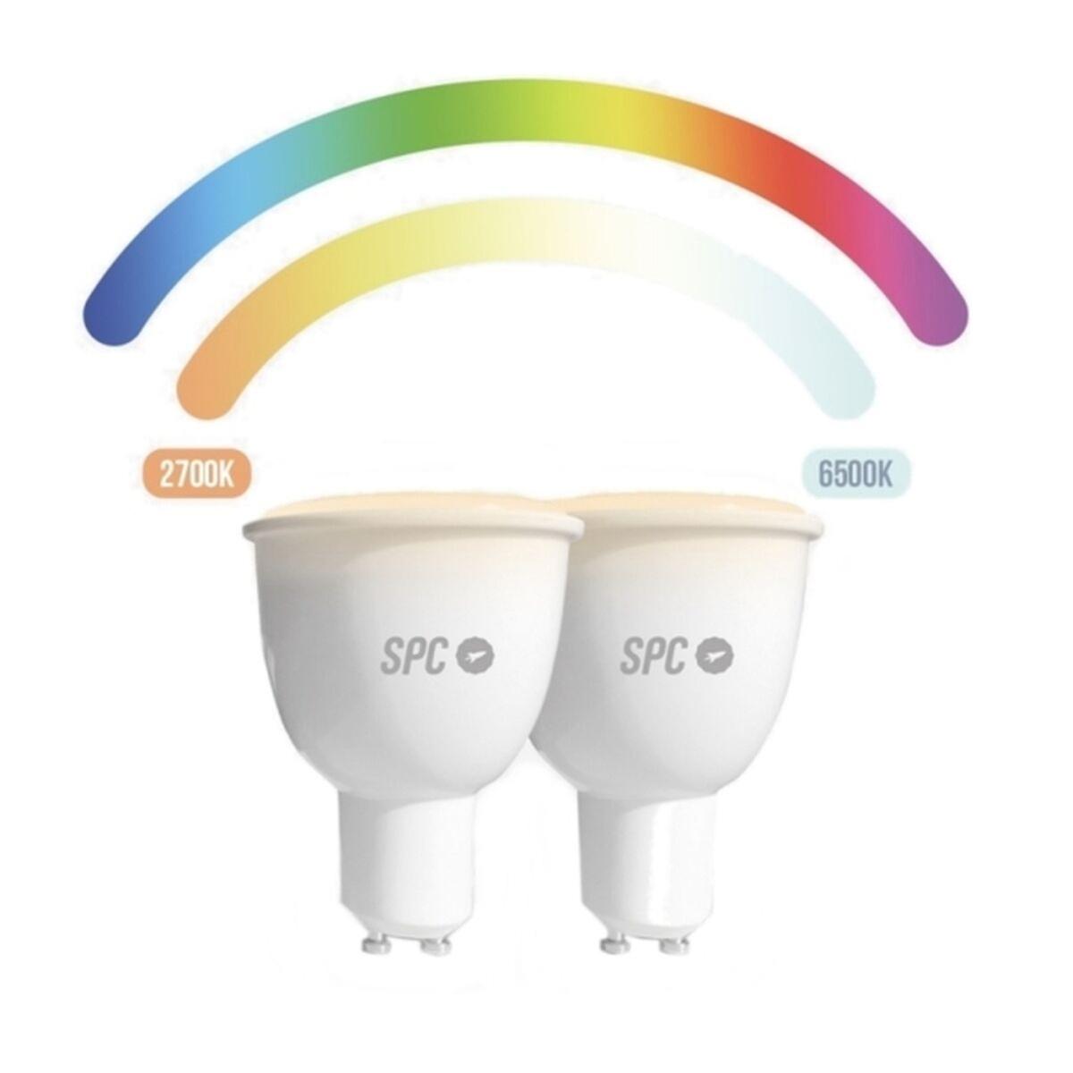 Smart Light bulb SPC AURA450 RGB GU10 WiFi 5，5W LED