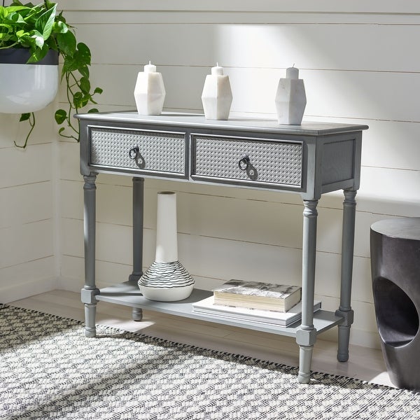 SAFAVIEH Haines 2-Drawer Console Table - 35.5