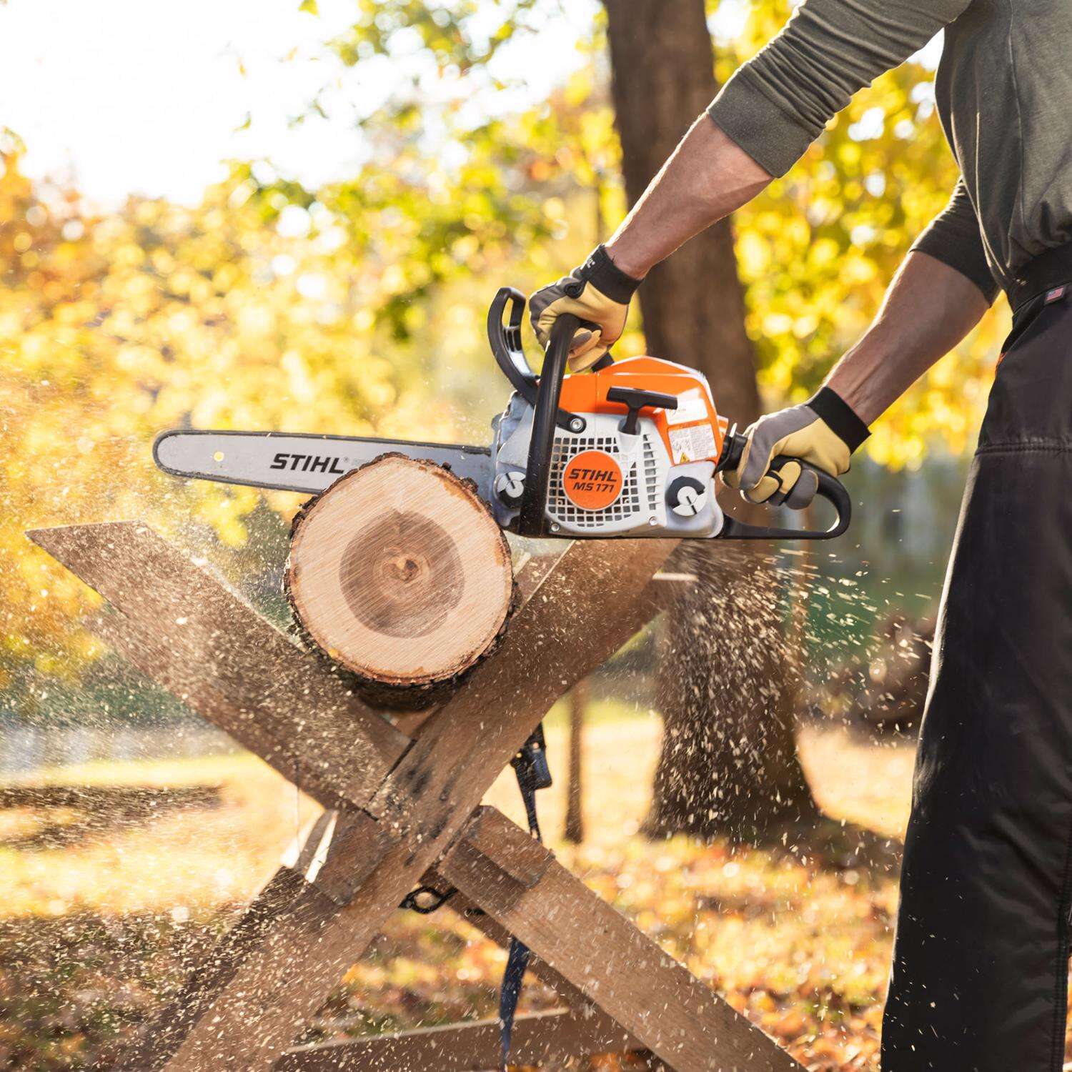 STIHL MS 171 16 in. 31.8 cc Gas Chainsaw