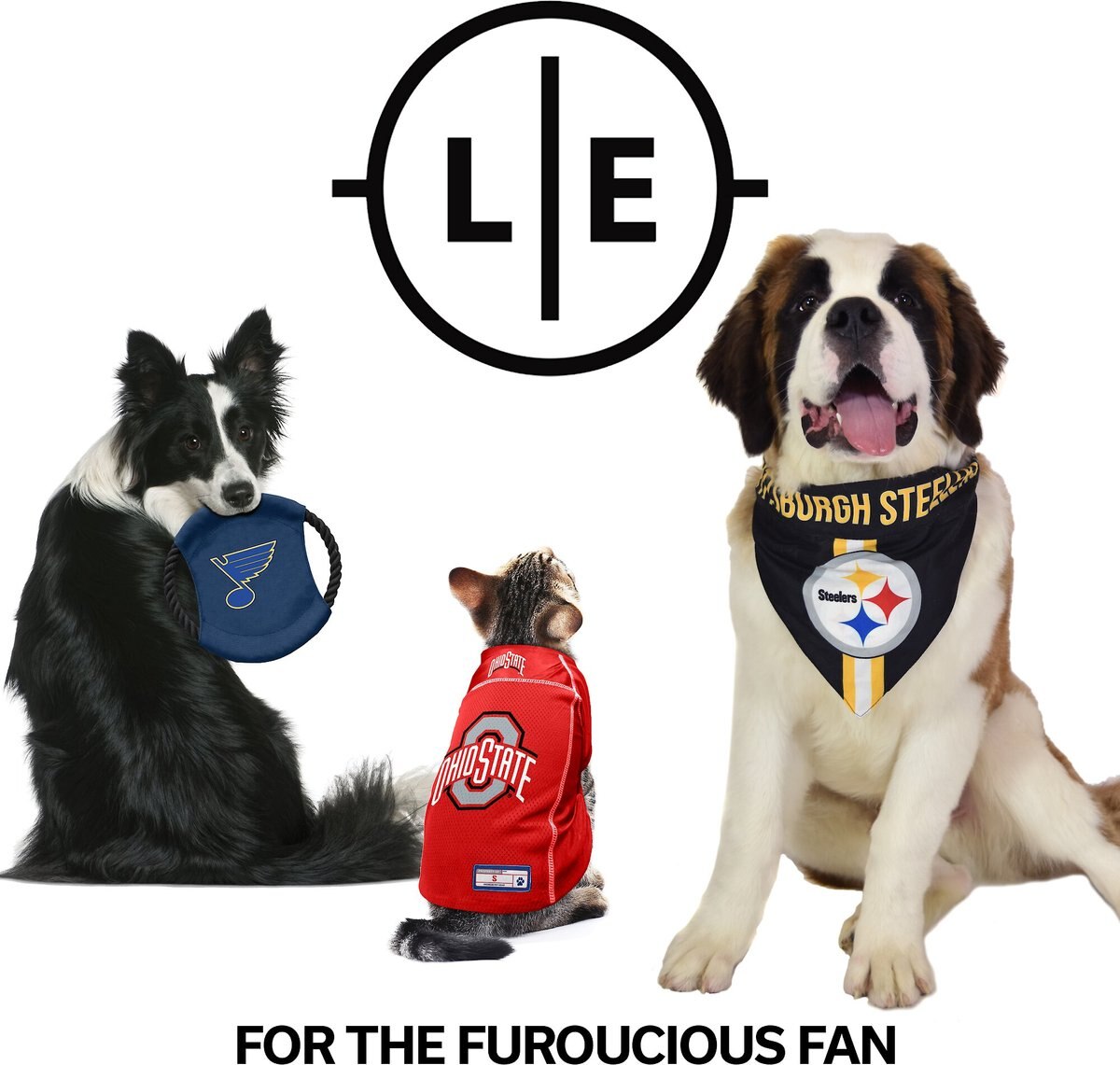 Littlearth NFL Personalized Stretch Dog and Cat Jersey