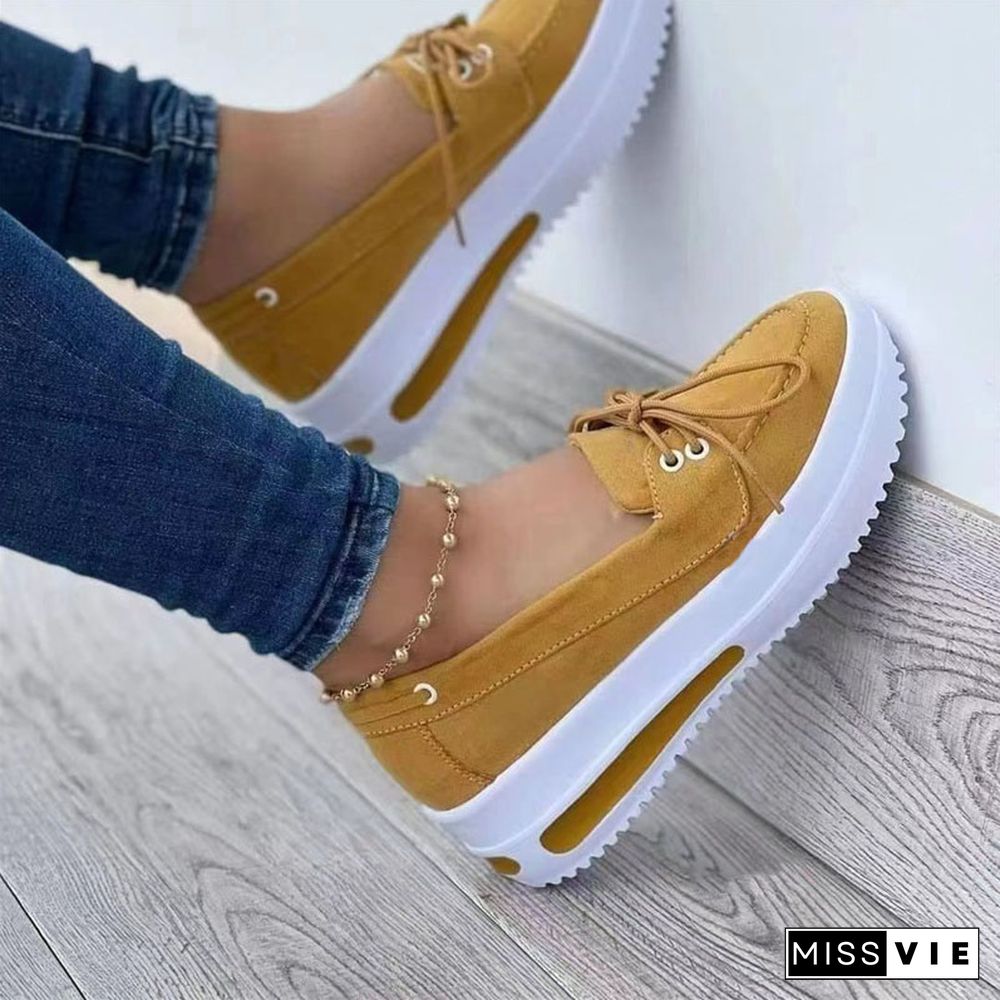 Summer Women Shoes Thick Bottom Platform Flat Shoes Ladies Wedges Sandals Buckle Strap Casual Female Footwear Shake Shoes