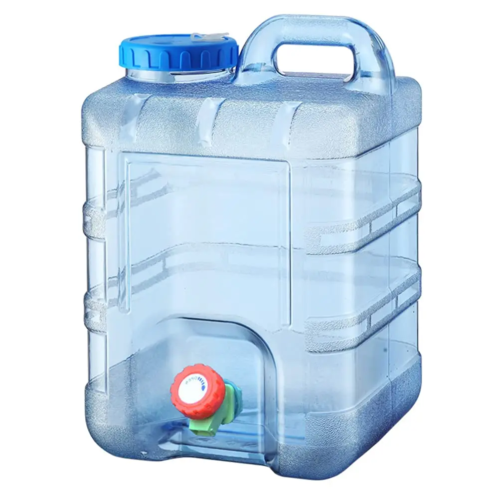 Camping  Portable Large Capacity Water Tank  with Faucet for Picnic Car Driving Home Water Storage Containers