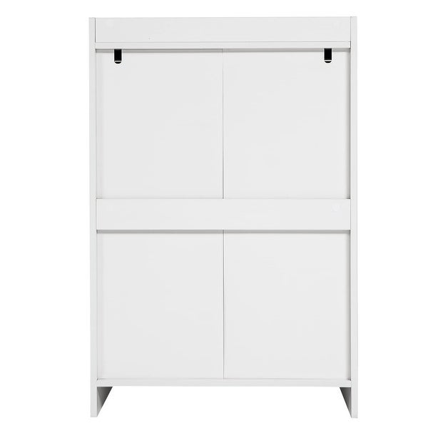 Dresser for Bedroom with 4 Drawers， Chest of Drawers， Clothes Storage Closet Organizer Sideboard Buffet Cabinet， Modern Dresser - - 37668846