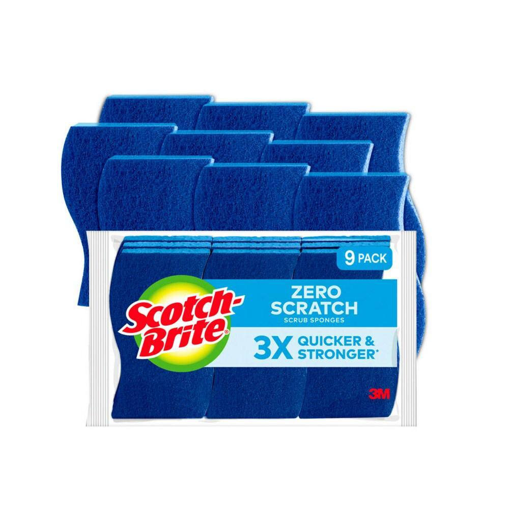 Scotch-Brite Non-Scratch Scrub Sponge (9-Pack) 529