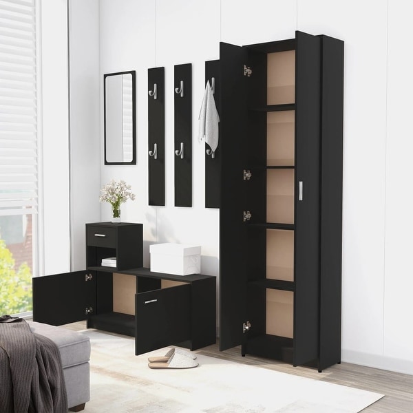 Hallway Unit Black 39.4