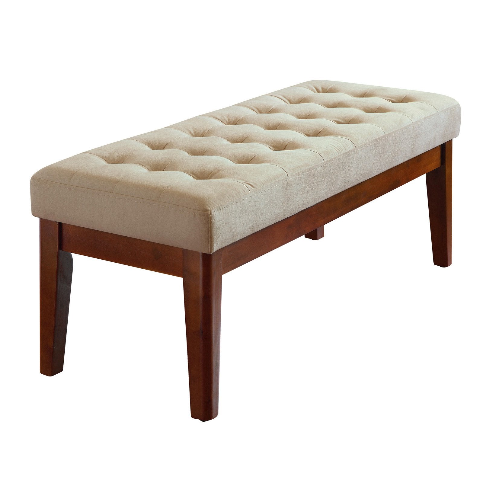 Elle Decor Claire Tufted Bedroom Bench