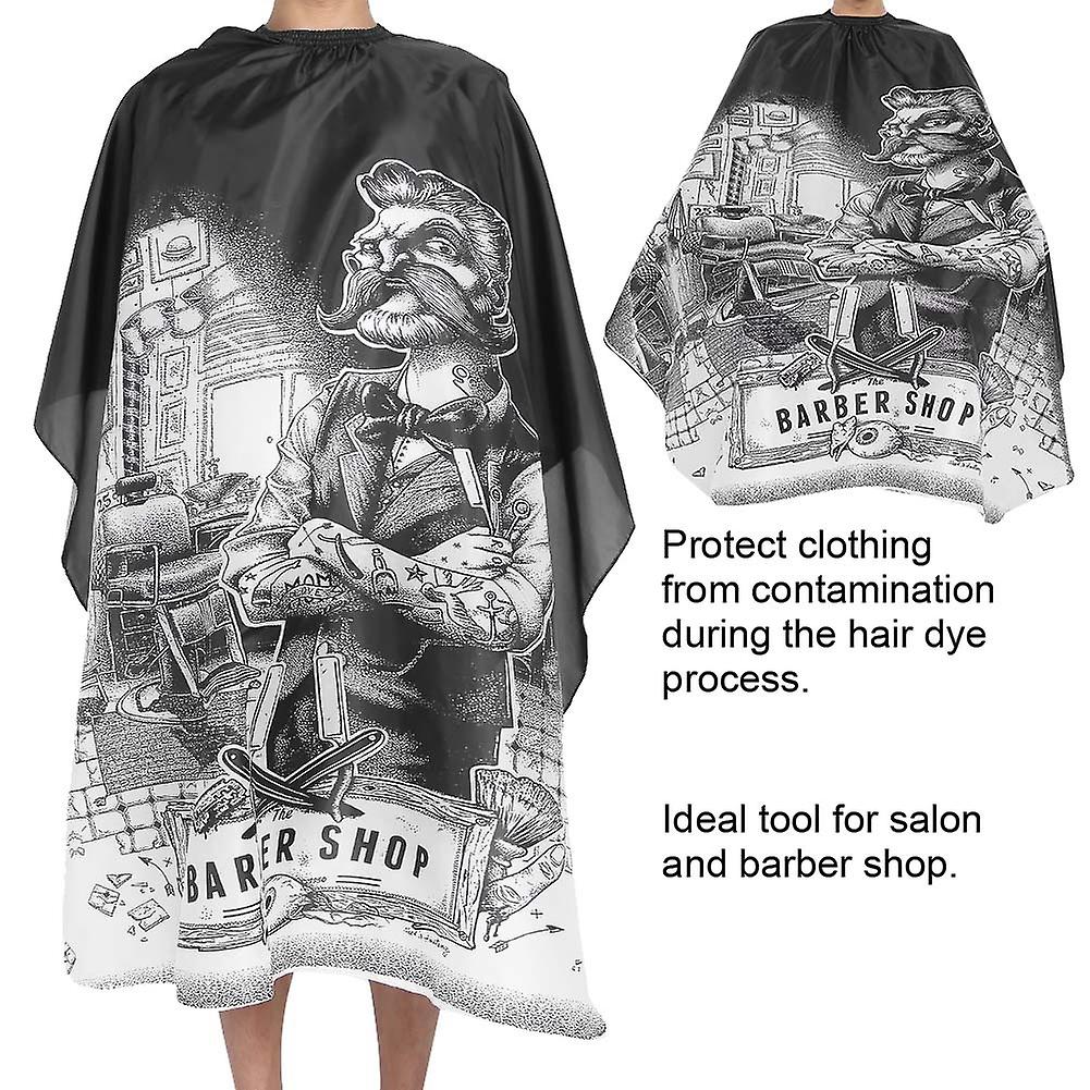 Hairdressing Waterproof Apron Cutting Salon Haircut Cape Gown Anti Static Barber Wrap 150*135cm