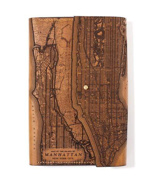 Leather Map Journals