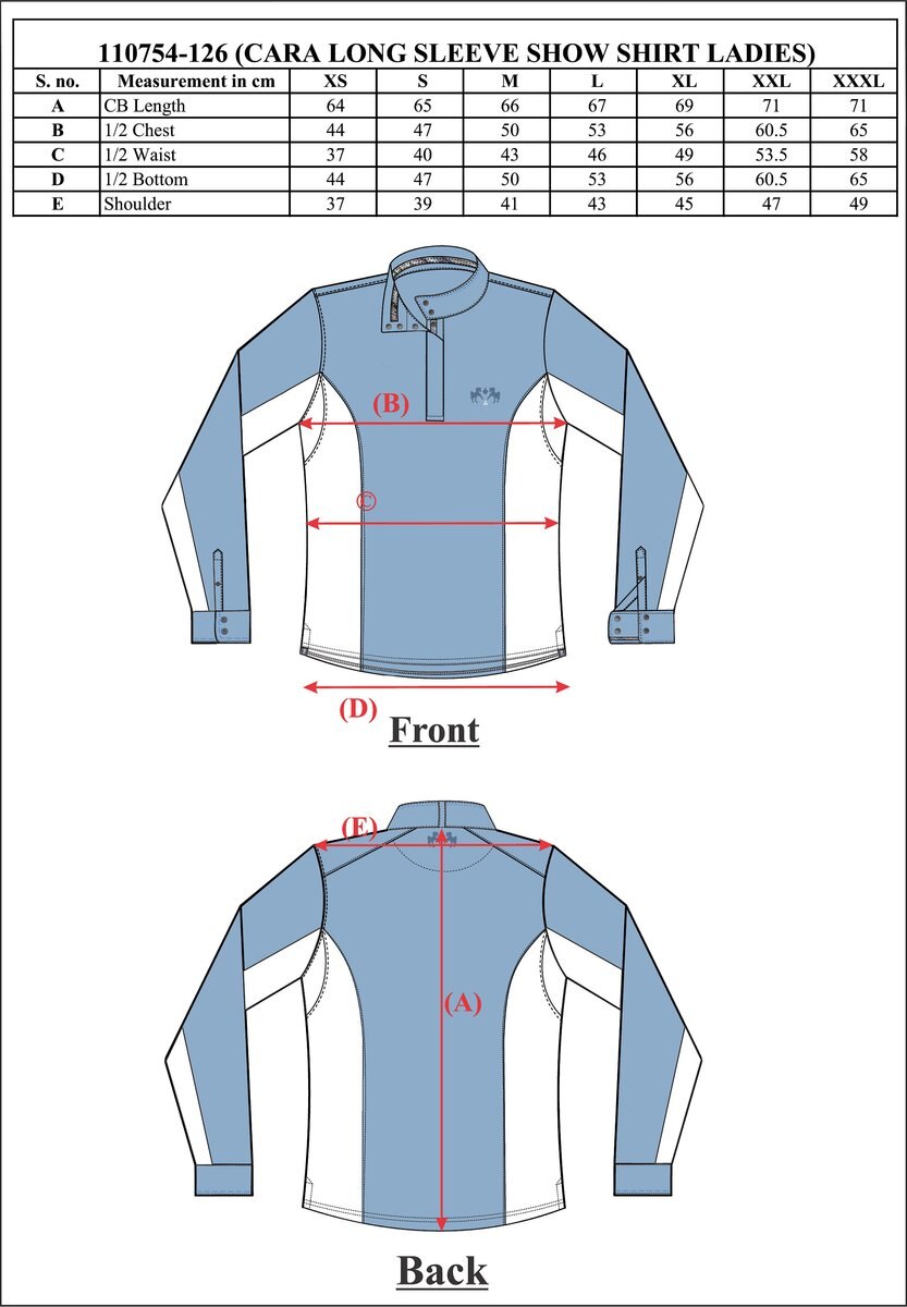 Equine Couture Ladies Cara Show Shirt