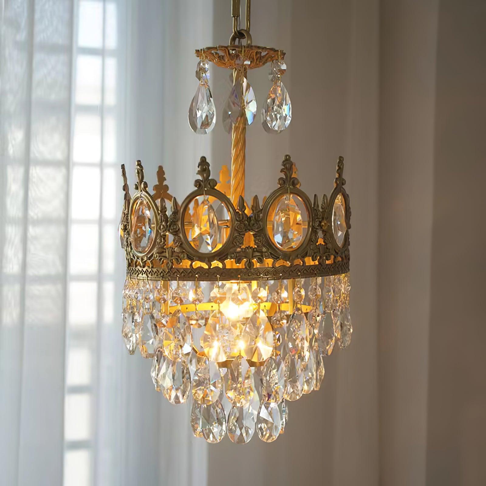 Vintage Crystal Chandelier