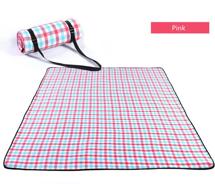 waterproof picnic large fleece bottom bracket moisture proof camping hiking mat foldable beach picnic mat