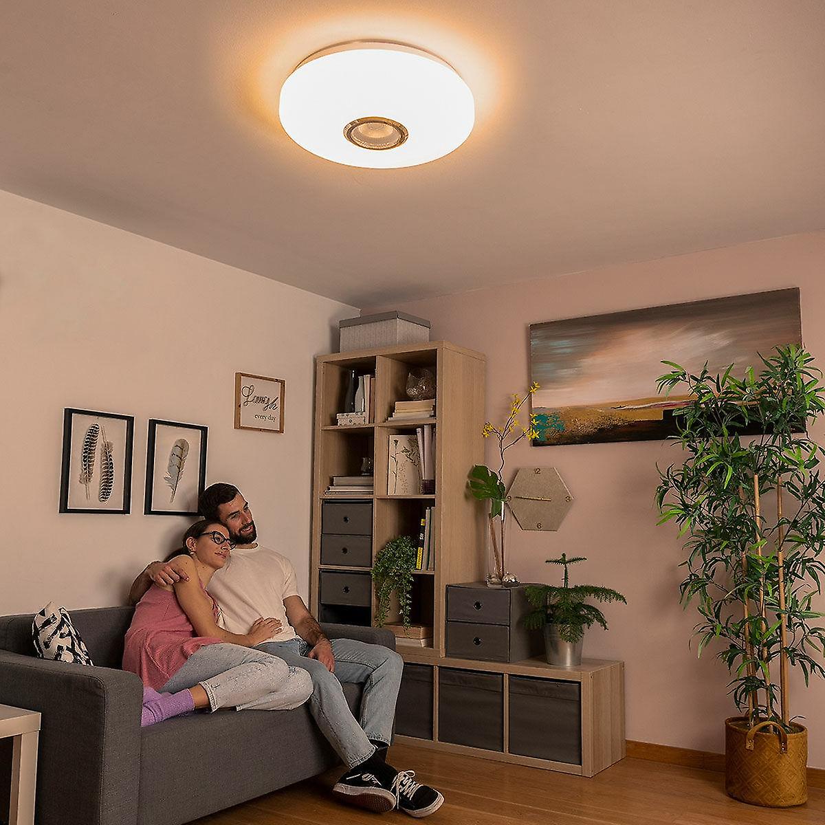 Ceiling Light LED with Speaker - Different Colors