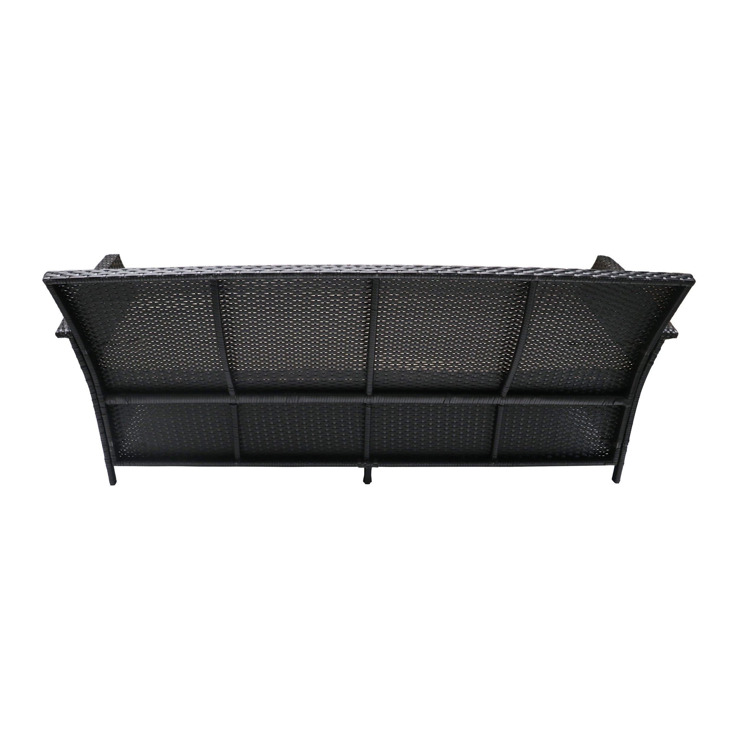 Auguste Outdoor Wicker 3 Seater Sofa